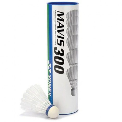 Volants Mavis 300 Blanc plastique Yonex