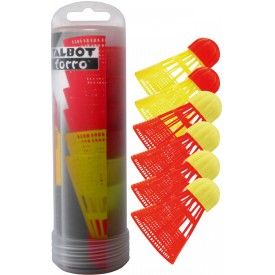 Tube de 6 volants Speedminton - Sporti 011085