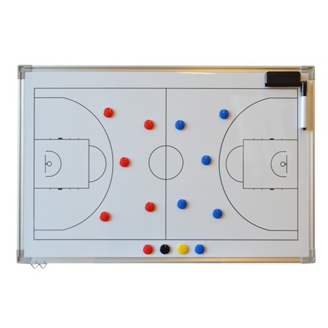 Tableau tactique Basket 60 x 90 cm Sporti