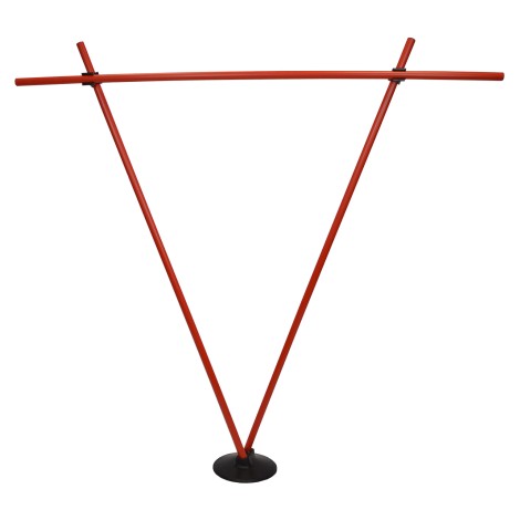 Kit base caoutchouc 3 trous + 3 jalons 1.50 m + 2 pinces Kit base caoutchouc 3 trous + 3 jalons 1.50 m + 2 pinces