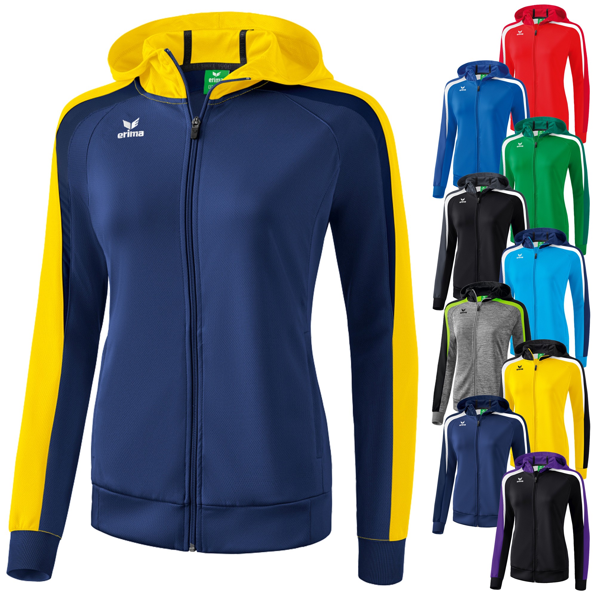 Veste d entrainement avec capuche Erima Liga 2.0 Femme