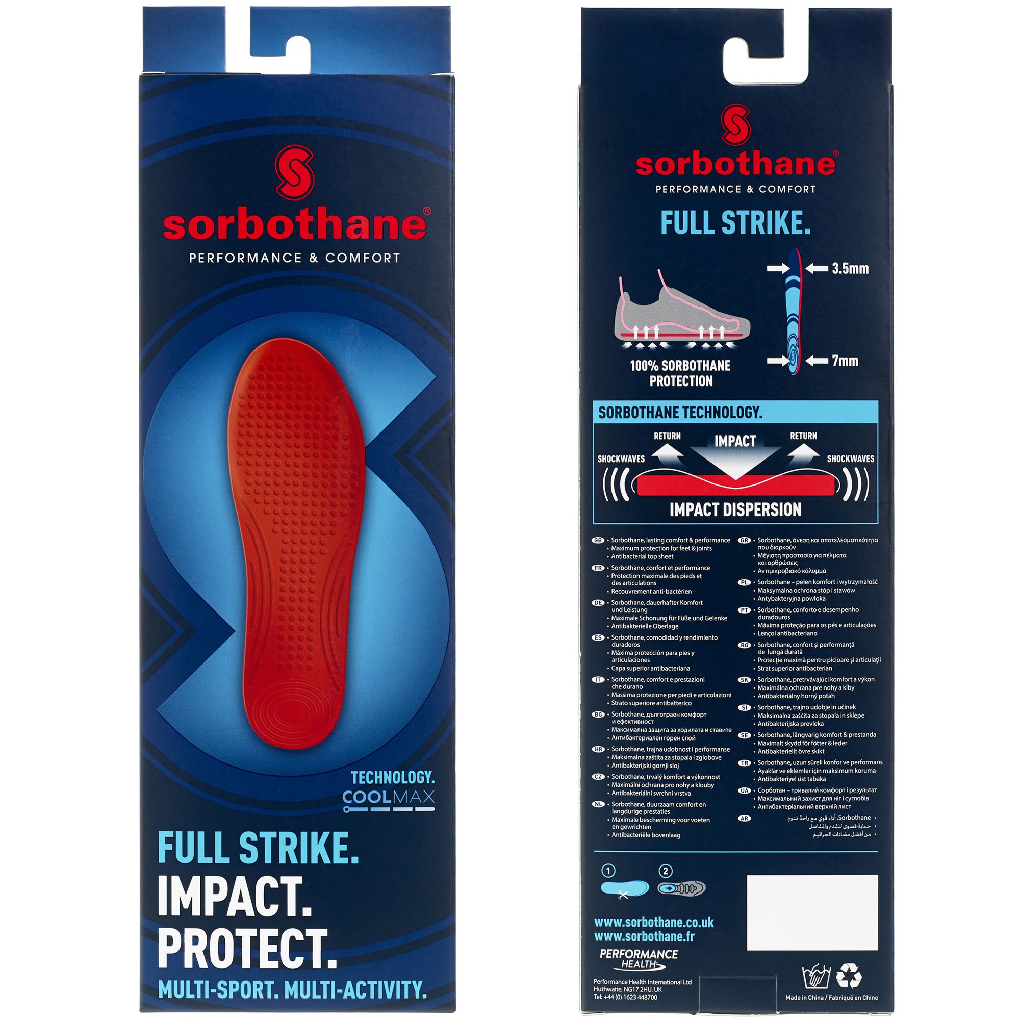 Semelle sorbothane running 2025