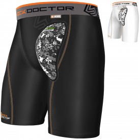 Coquille AirCore Soft Cup avec Short de Compression - Shock Doctor 236