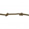 Corde à nœuds en chanvre diam. 22 mm (avec anneau + cosse)