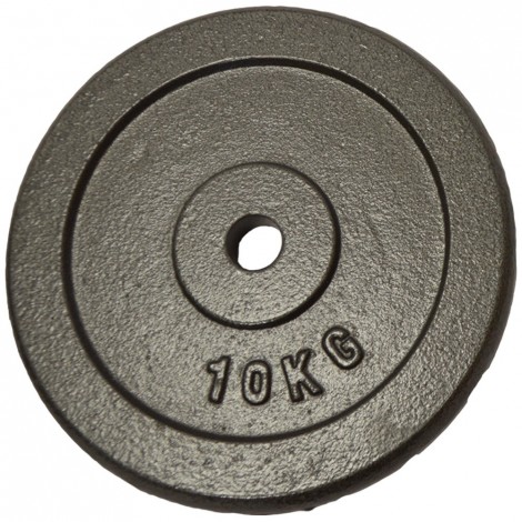 Poids disque en fonte 10 kg Sporti