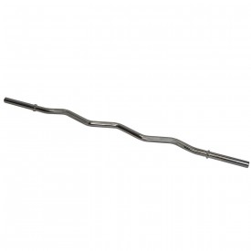 Barre haltère curl 1.20 m + 2 stop disques - Sporti 062761