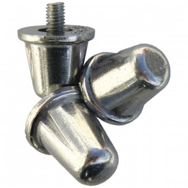 Crampons coniques Rugby (Sachet de 100 crampons alu / 21 mm) - Sporti 063285