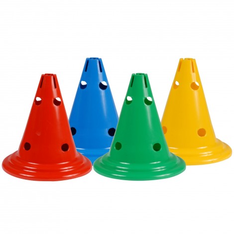 Cône multijeux 30 cm / 8 trous SEA Cône multijeux 30 cm / 8 trous SEA Sporti