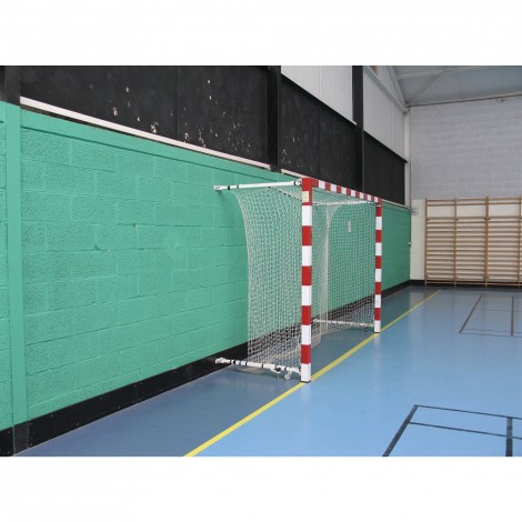 But de Handball compétition Alu rabattable au mur 0.90 à 1.40 m (l'unité) Sporti