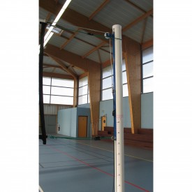 Poteaux de Volley aluminium (la paire) - Sporti 064042