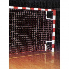 Filet de Handball PE tréssé 3 mm maille 100 simple Noir - Sporti 065051