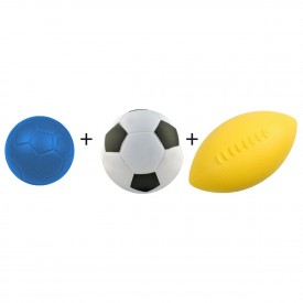 Pack Ballon Mousse Découverte - Sporti 067236