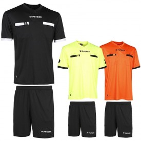 Ensemble d'arbitre maillot et short Referee - Patrick REF101+REF201