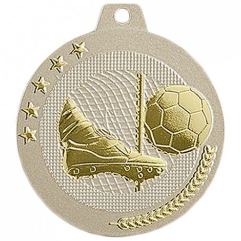 Médaille Football 50 mm Or Médaille Football 50 mm Or France Sport