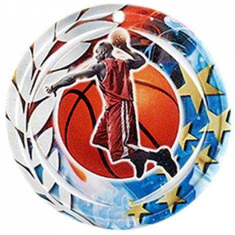 Médaille Céramique Basket-ball 70 mm Médaille Céramique Basket-ball 70 mm France Sport