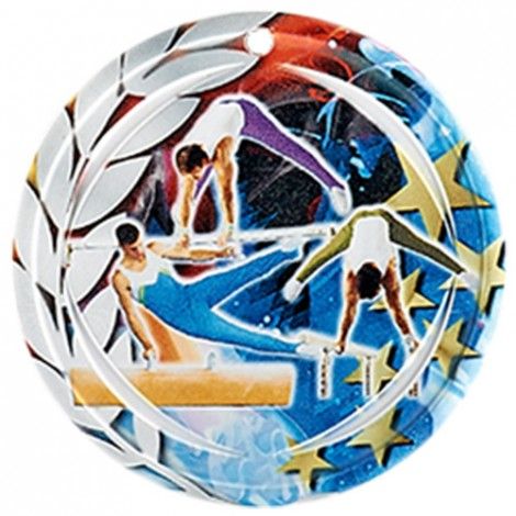 Médaille Céramique Gymnastique 70 mm Médaille Céramique Gymnastique 70 mm France Sport