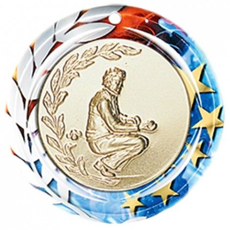 Médaille Céramique Personnalisable 70 mm Médaille Céramique Personnalisable 70 mm France Sport