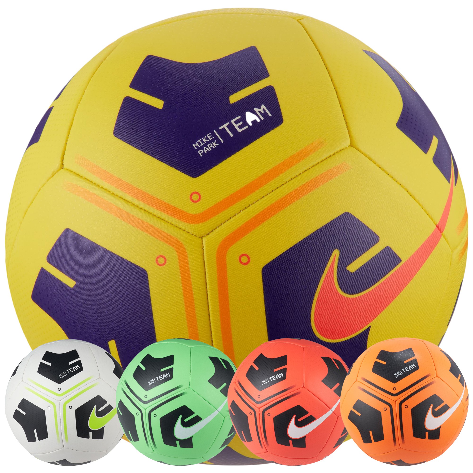 Ballon de football brillant dans le noir Taille 4 5, ballon