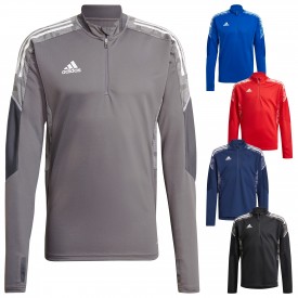 Sweat d'entraînement 1/4 zip Condivo 21 - Adidas A_GE5421