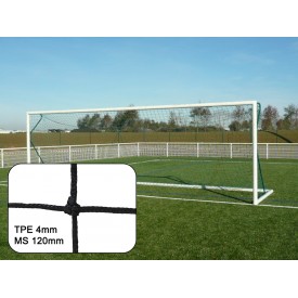 Filet de but de Foot à 11 Tressé PE 4 mm maille 120 simple Sporti