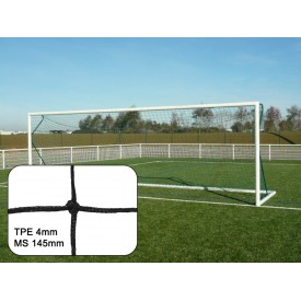 Filet de but de Foot à 11 Européen 4 mm PE 145S Sporti
