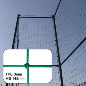 Filet sur mesure pour pare ballons Football (au m²) Vert - Sporti 065132