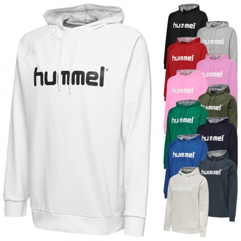 Sweat à capuche cotton Logo HMLGO Hummel
