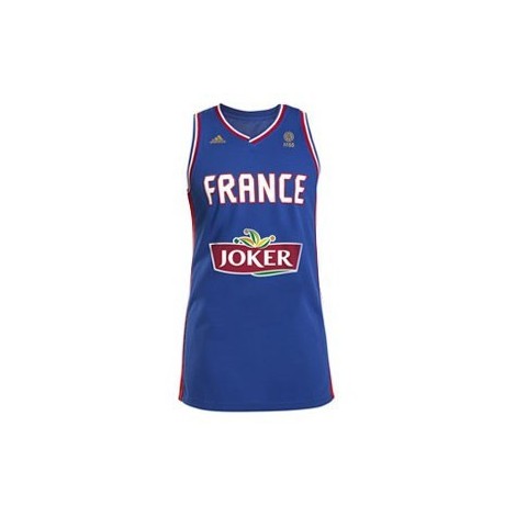 Maillot Equipe de France basketball Domicile Maillot Equipe de France basketball Domicile Adidas
