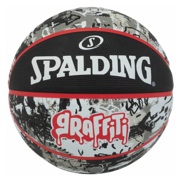 Ballon Graffiti Noir/Rouge Spalding