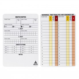 Cartons de notation pour arbitre - Select S_L820017-001