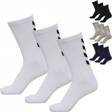 Pack 3 paires de chaussettes Fundamental Hummel