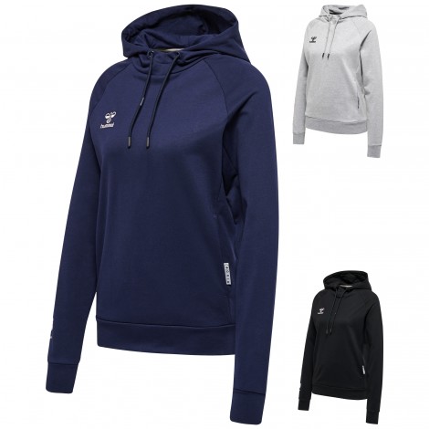 Sweat à capuche cotton HmlMove Grid Femme Hummel