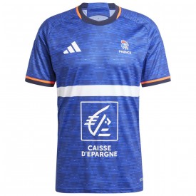 Maillot Domicile Equipe de France Handball JO 2024 Adidas