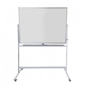 Tableau blanc pivotant sur roulettes - Sporti S_063490