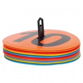 Lot de 10 marquages au sol numérotés - Sporti S_062981