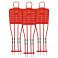Lot de 3 Mannequins  180 cm