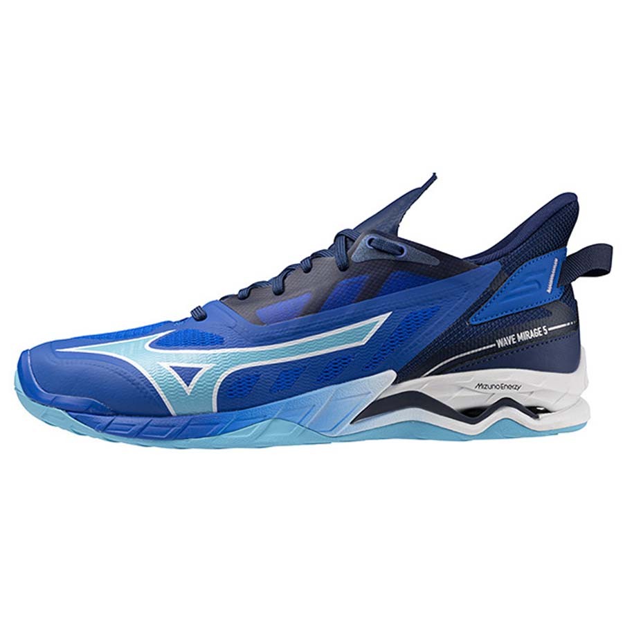 Chaussures indoor Mizuno Wave Mirage 5 bleues