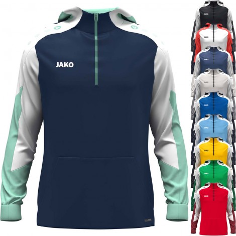 Sweat à capuche 1/2 zip Dynamic Jako