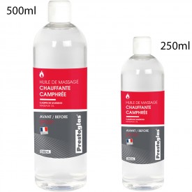 Huile de massage camphrée Prestoglas Sporti