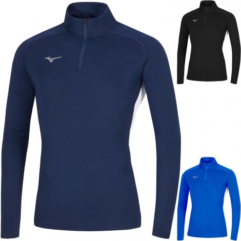 Sweat 1/2 zip warmer Mizuno RB Femme Mizuno